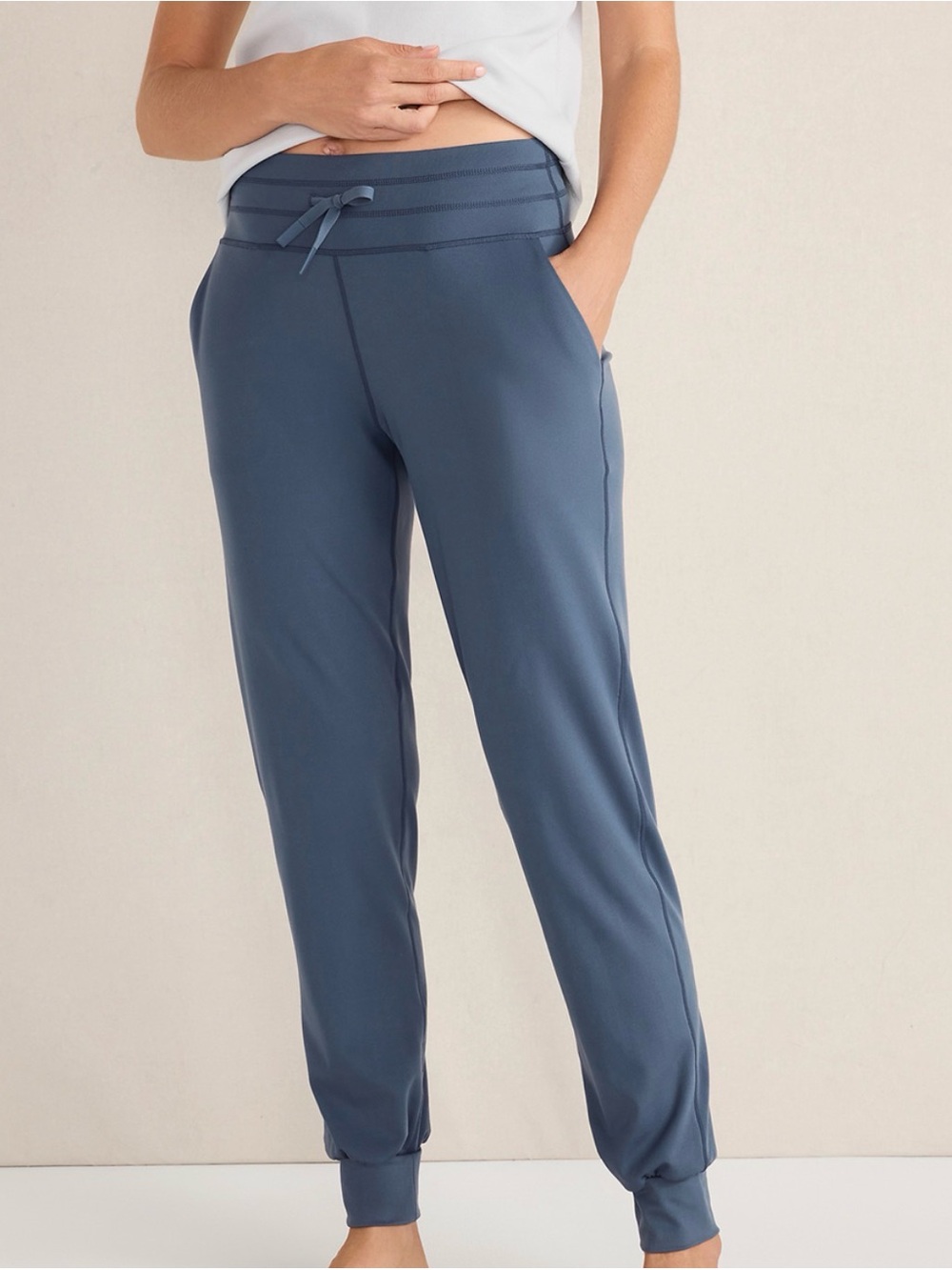 Haven Well Within Balance Drawstring Joggers size Medium in North Sea